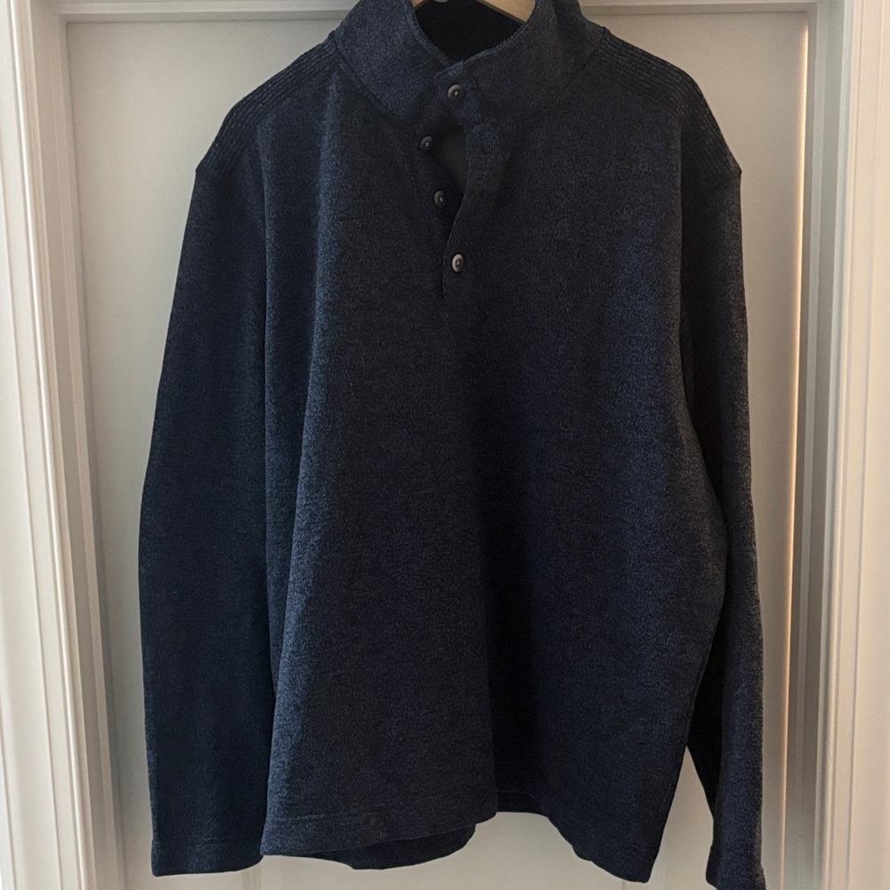 Navy 4 Button Sweater from Van Heusen size XXL
